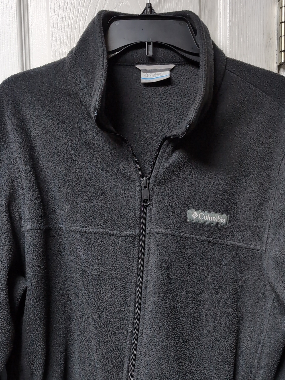 Columbia Men’s Black Full-Zip Fleece Jacket